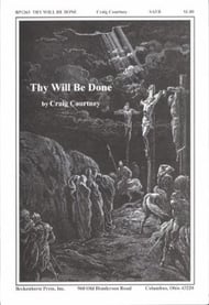 Thy Will Be Done SATB choral sheet music cover Thumbnail